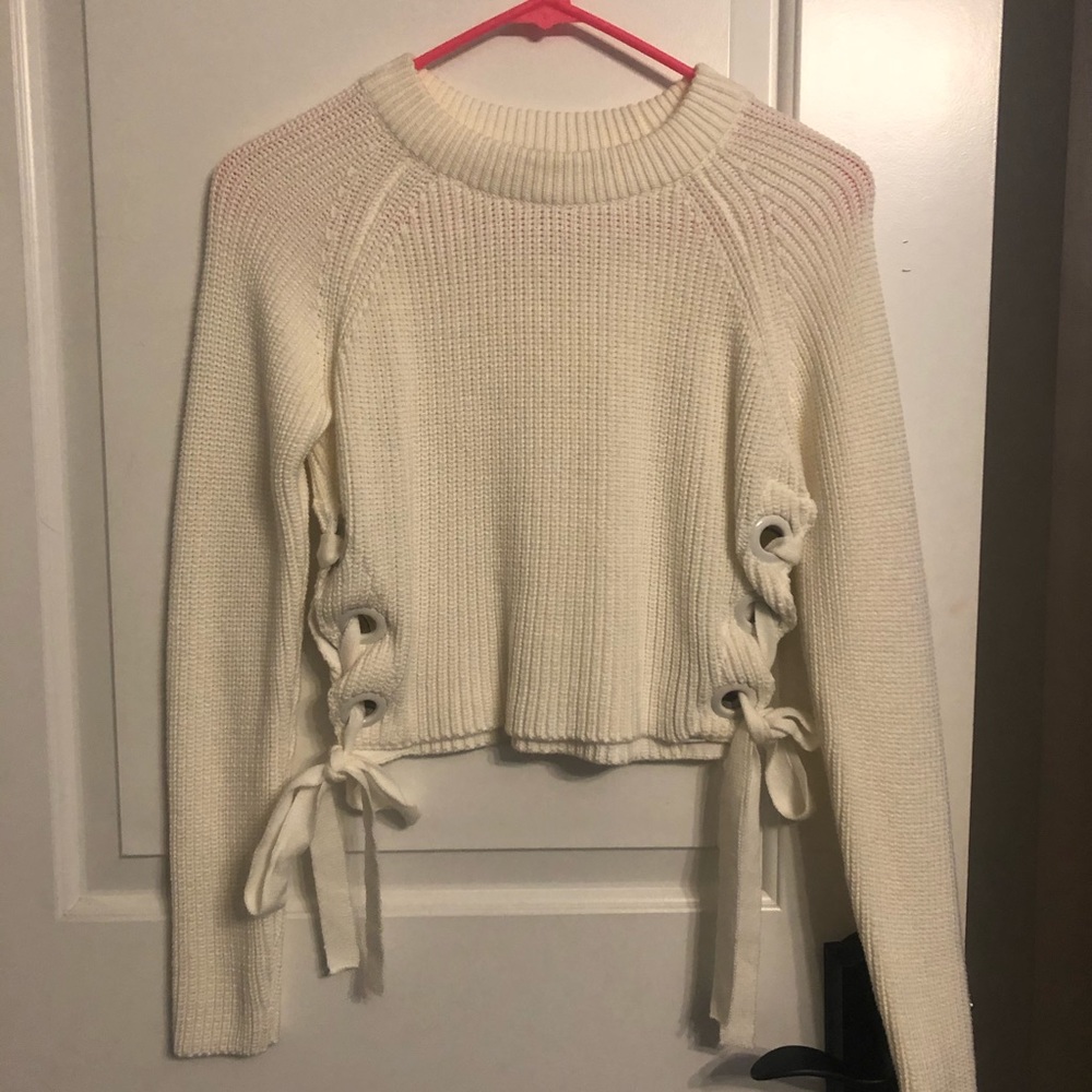 Topshop Crop Sweater